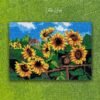 Sunflower Field - Latch Hook Rug Kit
