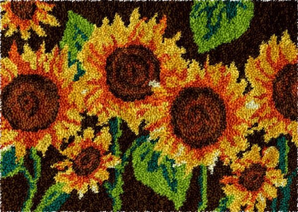 Sunflower Garden - Latch Hook Rug Kit