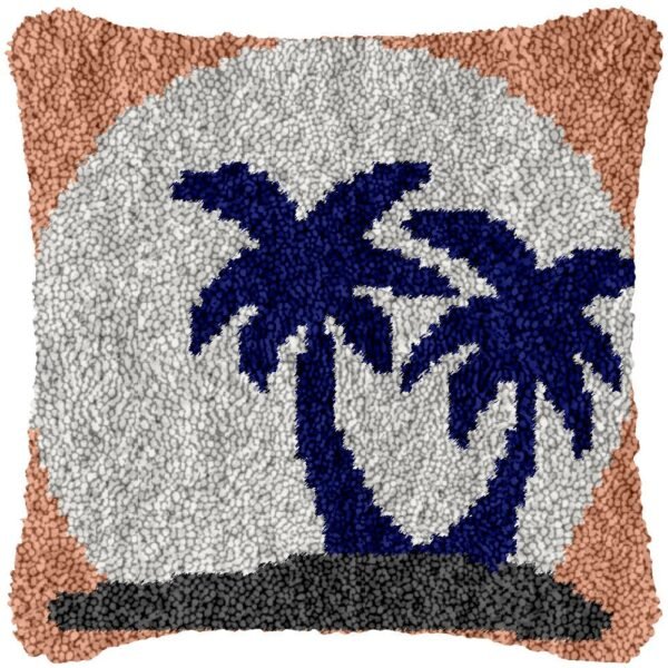 Sunny Season - Latch Hook Pillow Kit