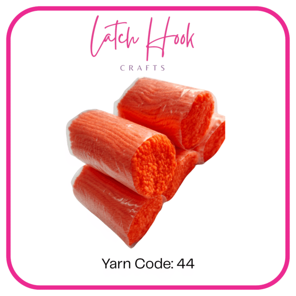 Sunset Coral Latch Hook Yarn