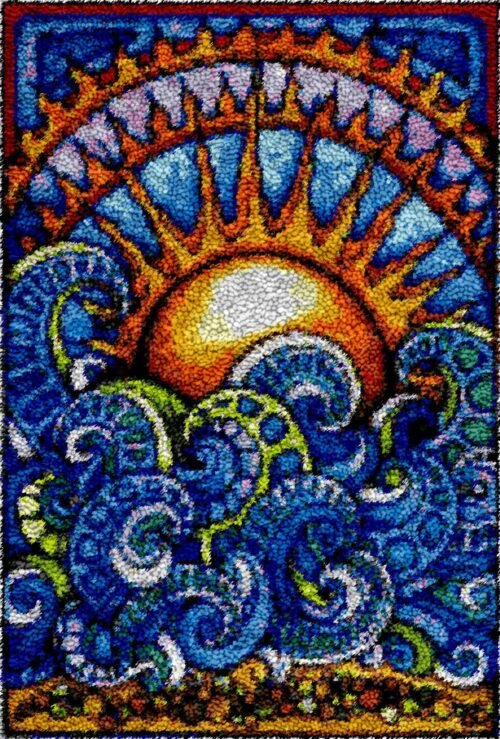 Sunshine Feast - Latch Hook Rug Kit