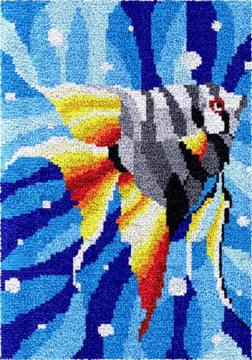 Sweet Angelfish - Latch Hook Rug Kit