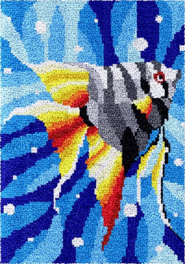 Sweet Angelfish - Latch Hook Rug Kit