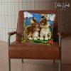 Sweet Bunny - Latch Hook Pillow Kit