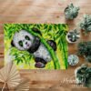 Swinging Panda - Latch Hook Rug Kit