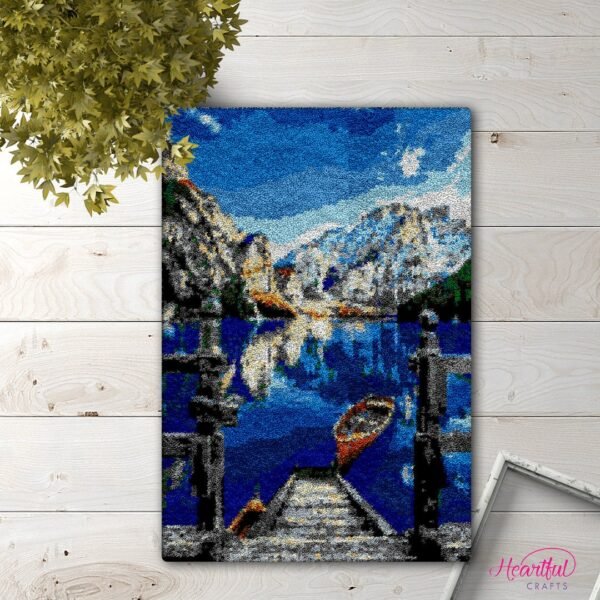 Switzerland Alps - Latch Hook Rug Kit