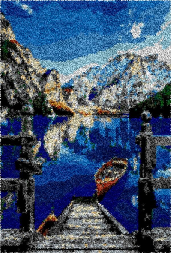 Switzerland Alps - Latch Hook Rug Kit