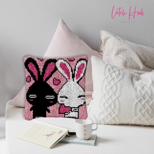 Take My Love - Latch Hook Pillow Kit