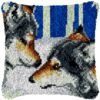 Tender Love - Latch Hook Pillow Kit