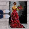 The Debutante - Latch Hook Rug Kit