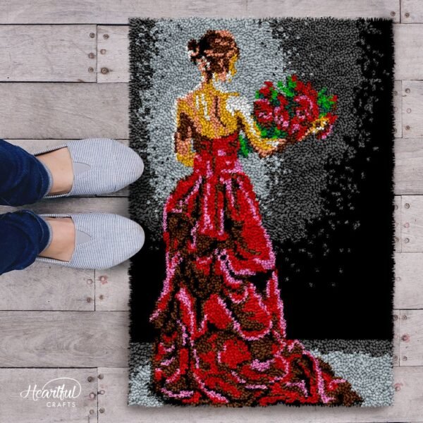The Debutante - Latch Hook Rug Kit