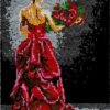 The Debutante - Latch Hook Rug Kit