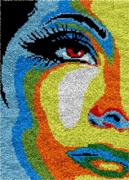 Thinking of You - Latch Hook Rug Kit