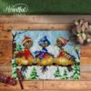 Three Weird Chicks - Latch Hook Rug Kit