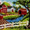 Thriving Farm - Latch Hook Rug Kit
