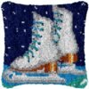 Time to Skate - Latch Hook Pillow Kit
