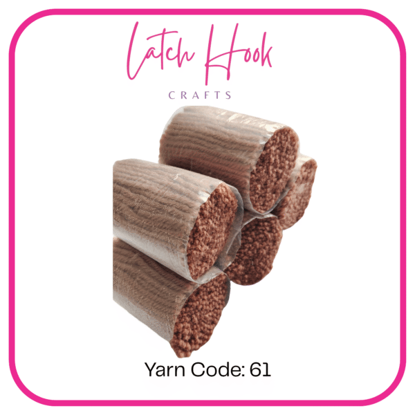 Toasted Pecan Latch Hook Yarn