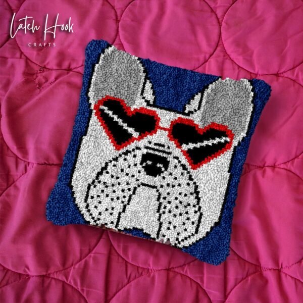 Tough Lover - Latch Hook Pillow Kit