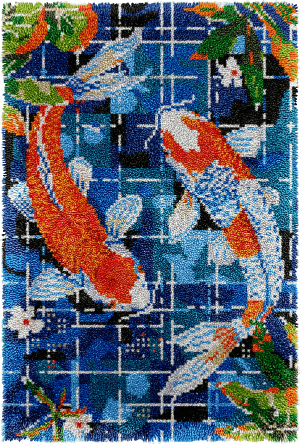 Tranquil Waters - Latch Hook Rug Kit