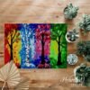 Tree of 4 Seasons - Latch Hook Rug Kit