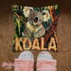 Treetop Koala - Latch Hook Pillowcase Kit