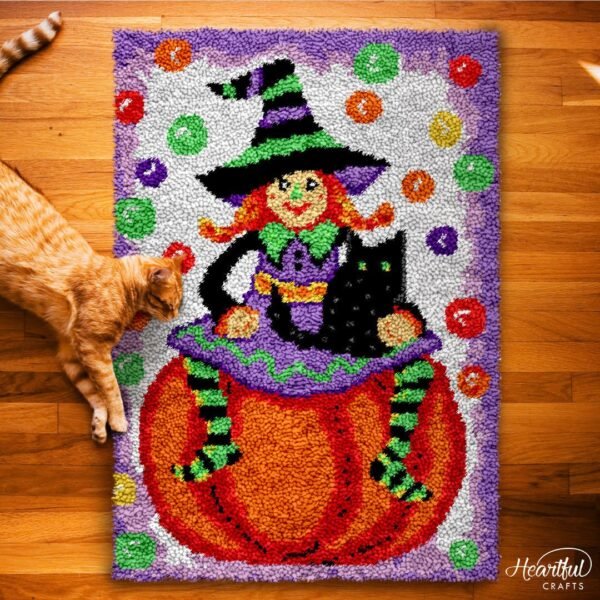 Trick or Treat - Latch Hook Rug Kit