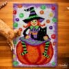 Trick or Treat - Latch Hook Rug Kit