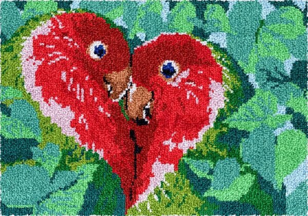 Tropical Affection - Latch Hook Rug kit
