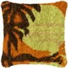 Tropical Sunset - Latch Hook Pillow Kit