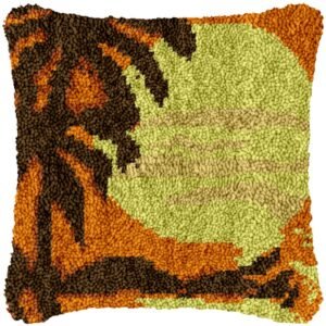 Zen - Latch Hook Pillow Kit