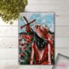 Tulip Field - Latch Hook Rug Kit