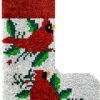 Twin Cardinals - Latch Hook Stockings Kit