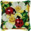 Twin Ladybirds - Latch Hook Pillow Kit