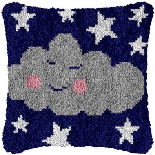 Twinkle Star - Latch Hook Pillow Kit