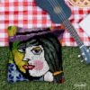 Two Faces - Latch Hook Pillow Kit