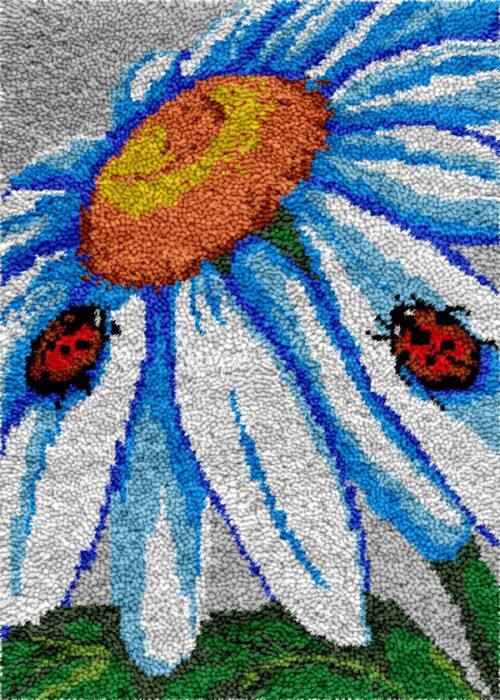 Unexpected Visitor - Latch Hook Rug Kit