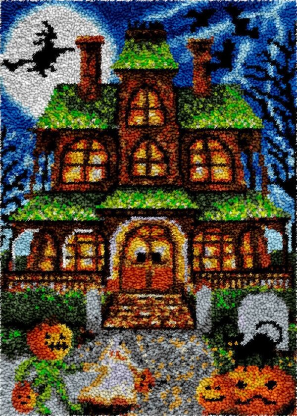Vampire's Lair - Latch Hook Rug Kit
