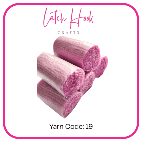 Vintage Mauve Latch Hook Yarn