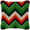 Watermelon Stripes - Latch Hook Pillow Kit