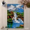 Waters of Andes - Latch Hook Rug Kit