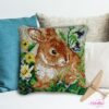What's Over There - Latch Hook Pillow Kit