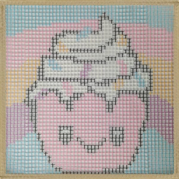 Whippin' Cupcake - Latch Hook Kit for Kids