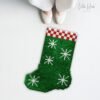 White Sparkle - Latch Hook Stockings Kit