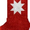 White Star - Latch Hook Stockings Kit
