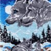 Winter Hunt - Latch Hook Rug Kit