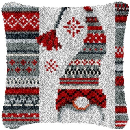 Winter Patterns - Latch Hook Pillow Kit