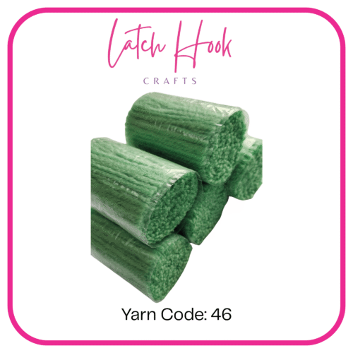 Woodland Moss Latch Hook Yarn