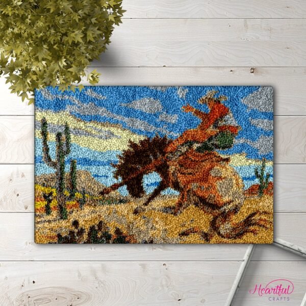 Yee Haw! - Latch Hook Rug Kit