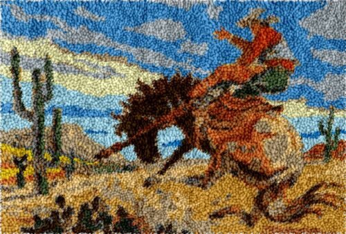 Yee Haw! - Latch Hook Rug Kit